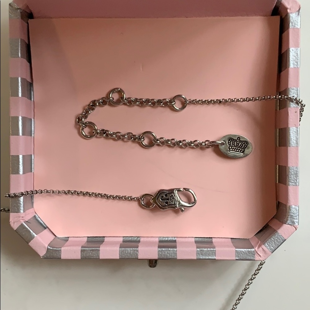 Letter M silver Juicy Couture necklace. - Picture 5 of 5